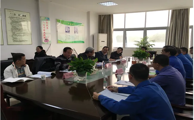 市清洁生产专家组来公司开展评估工作 市清洁生产专家组来公司开展评估工作